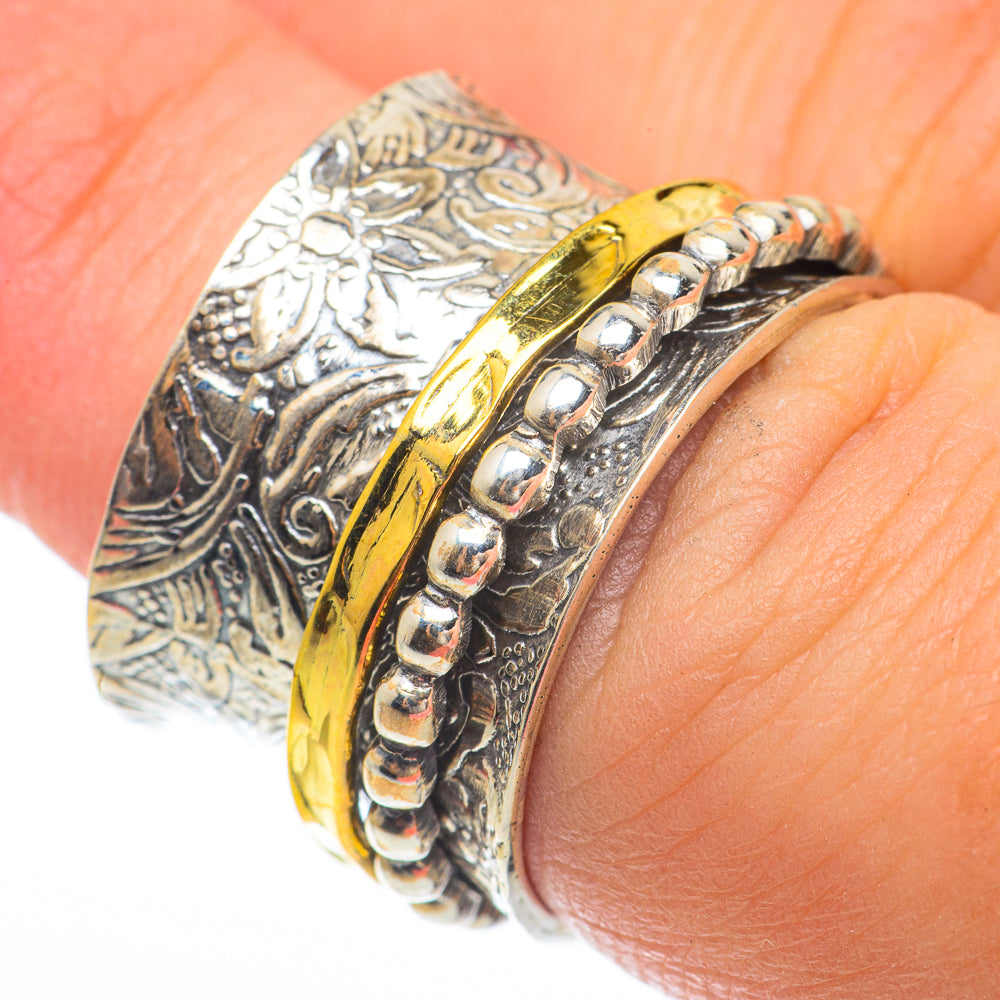 Meditation Spinner Rings handcrafted by Ana Silver Co - RING64745