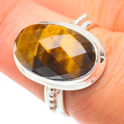 Tiger Eye Rings handcrafted by Ana Silver Co - RING64764