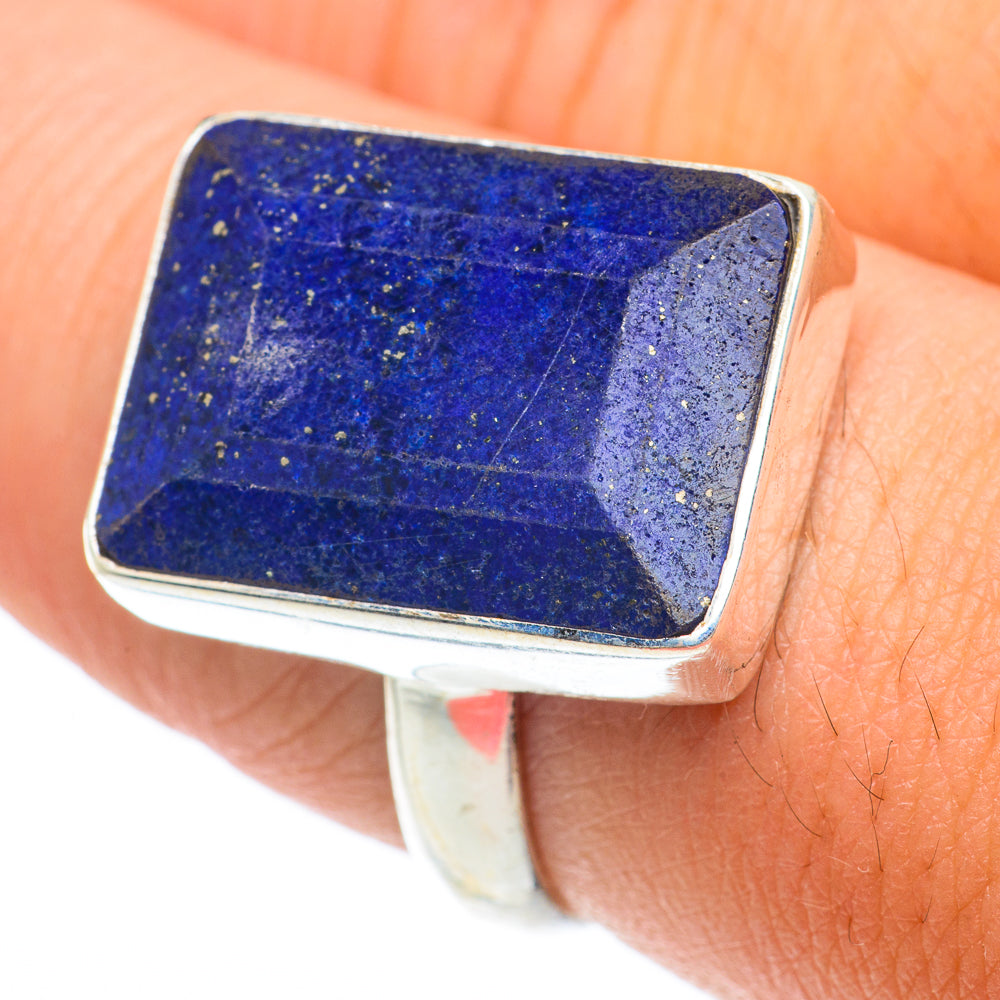 Lapis Lazuli Rings handcrafted by Ana Silver Co - RING64784