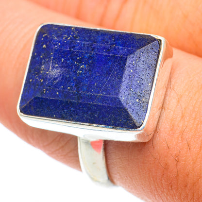 Lapis Lazuli Rings handcrafted by Ana Silver Co - RING64784