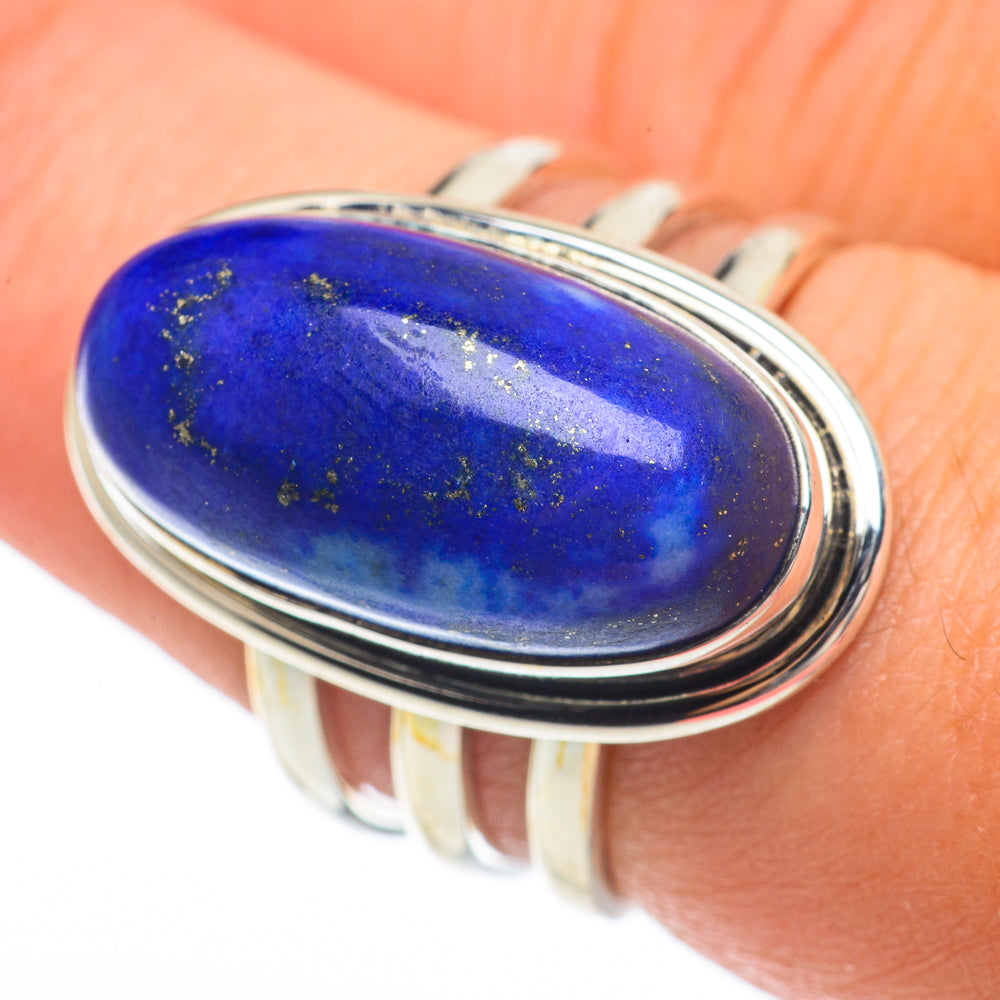 Lapis Lazuli Rings handcrafted by Ana Silver Co - RING64786