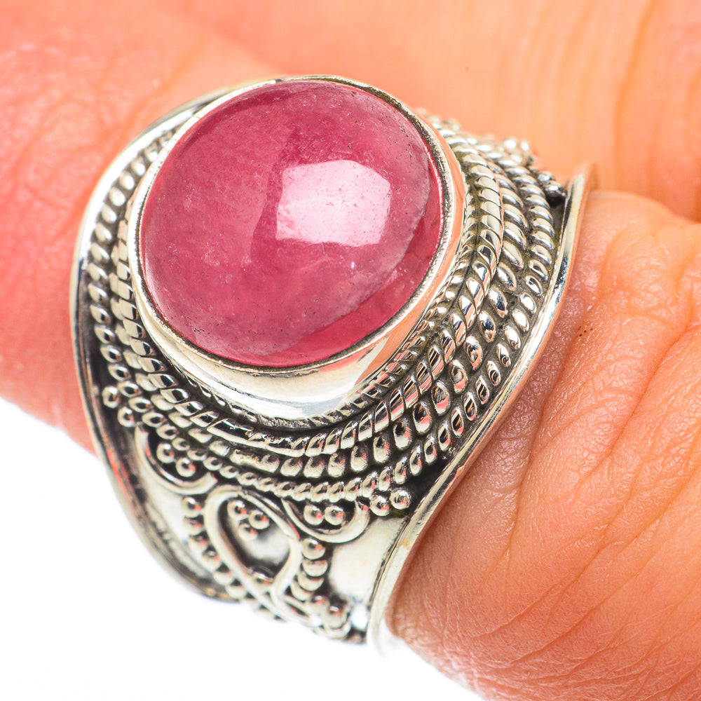 Rhodochrosite Rings handcrafted by Ana Silver Co - RING64796