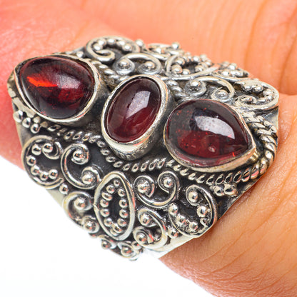 Garnet Rings handcrafted by Ana Silver Co - RING64797