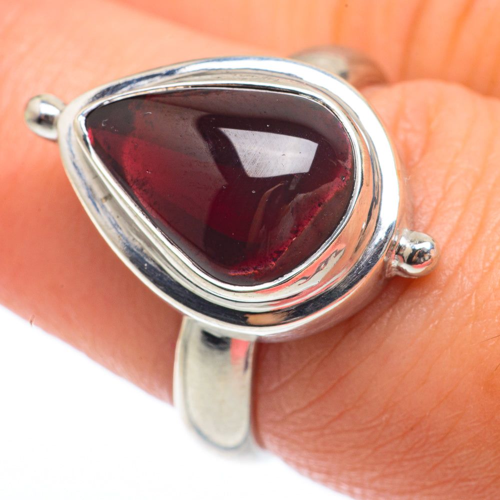 Garnet Rings handcrafted by Ana Silver Co - RING64798