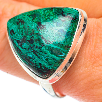 Chrysocolla Rings handcrafted by Ana Silver Co - RING64830