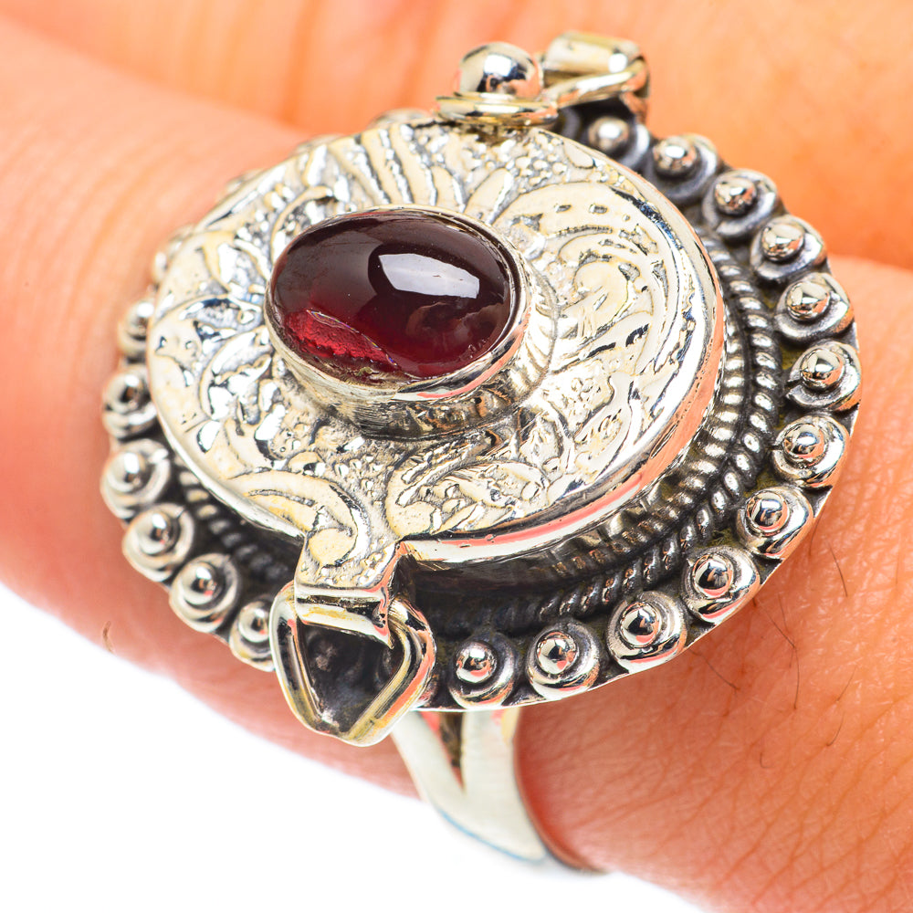 Garnet Rings handcrafted by Ana Silver Co - RING64842