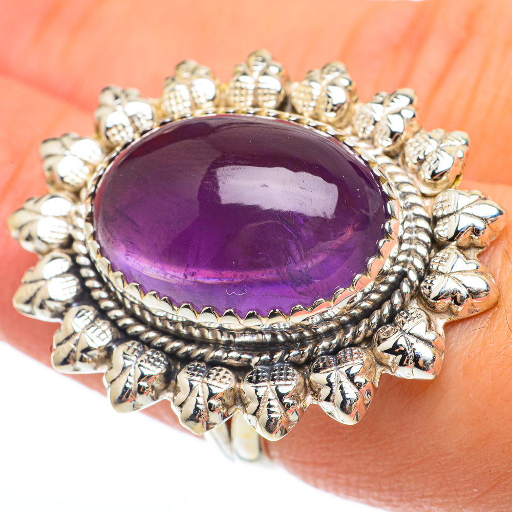 Amethyst Rings handcrafted by Ana Silver Co - RING64844