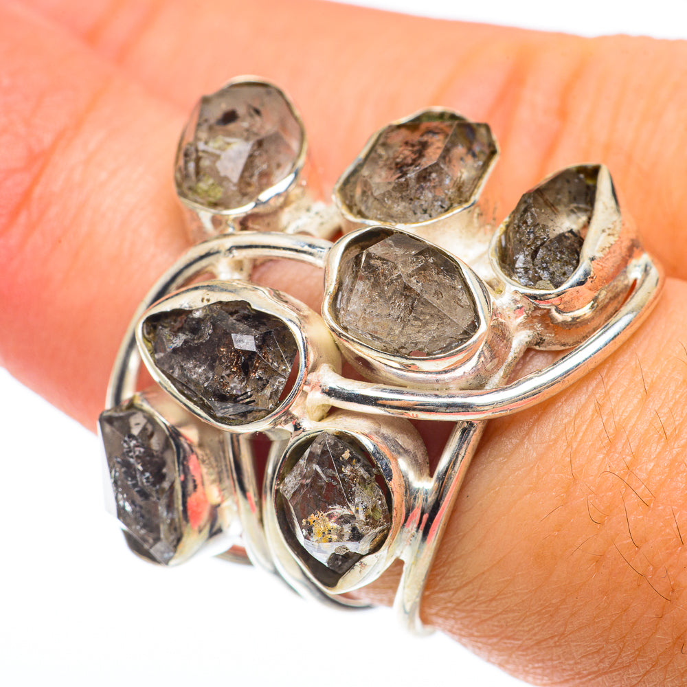 Herkimer Diamond Rings handcrafted by Ana Silver Co - RING64847
