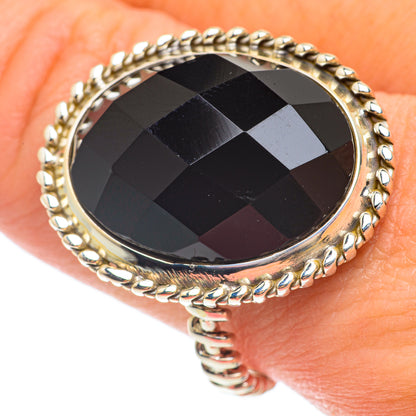 Black Onyx Rings handcrafted by Ana Silver Co - RING64848