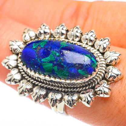 Azurite Rings handcrafted by Ana Silver Co - RING64855
