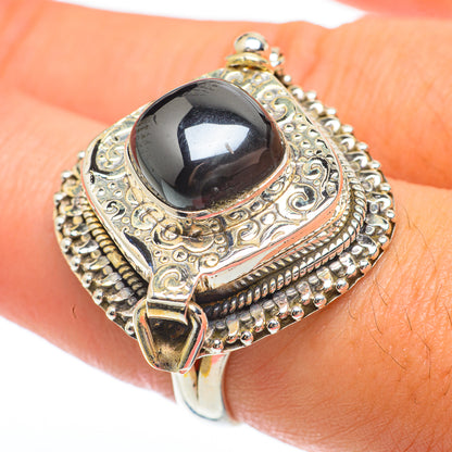Hematite Rings handcrafted by Ana Silver Co - RING64856