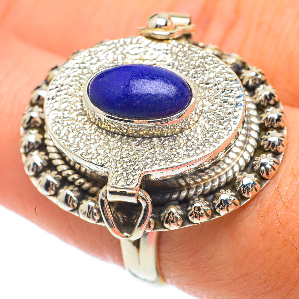 Lapis Lazuli Rings handcrafted by Ana Silver Co - RING64861