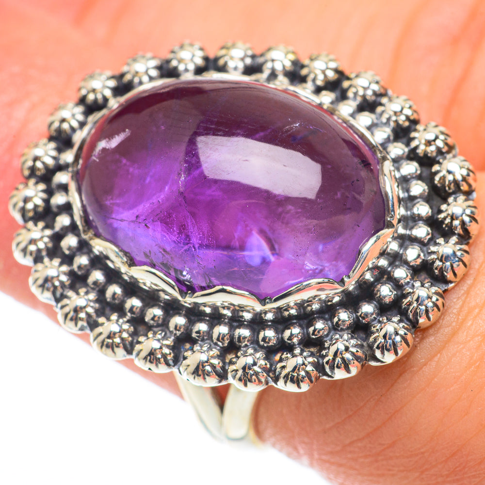 Amethyst Rings handcrafted by Ana Silver Co - RING64873