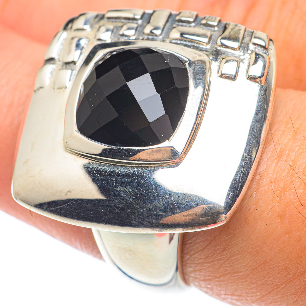 Black Onyx Rings handcrafted by Ana Silver Co - RING64875