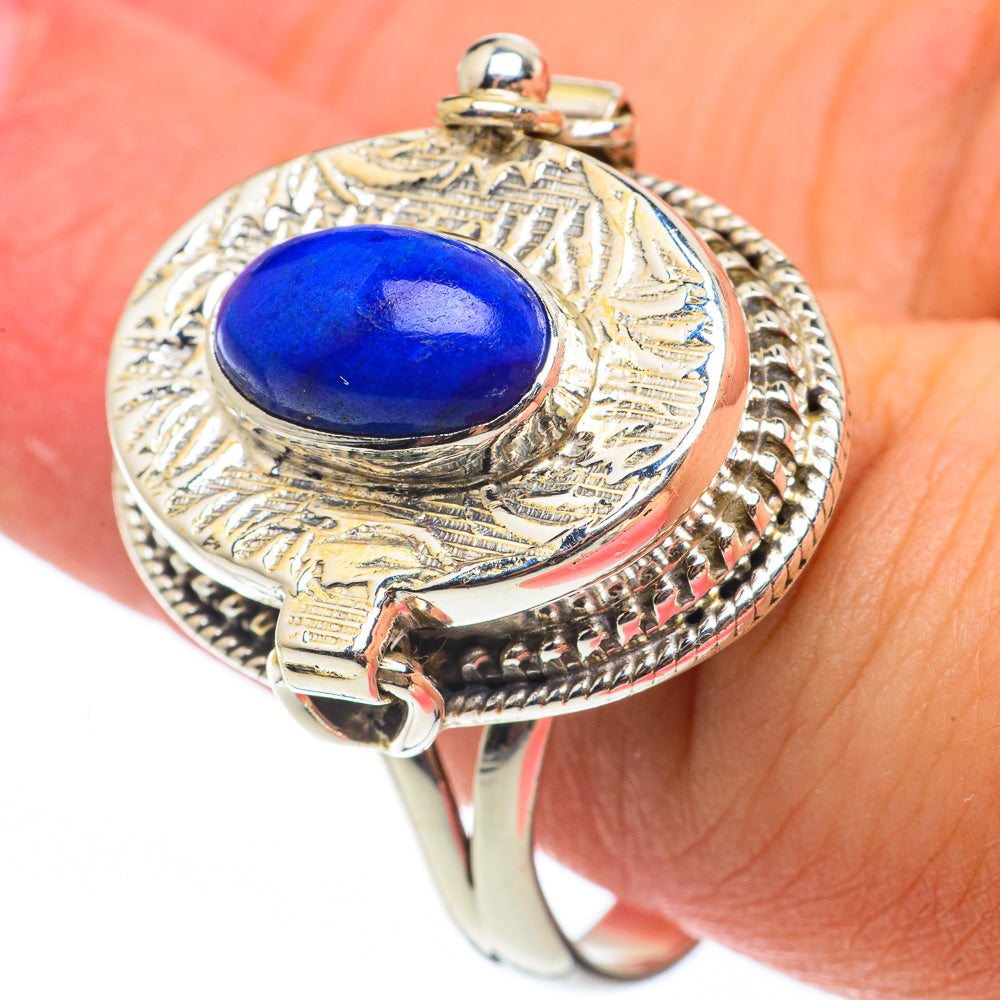 Lapis Lazuli Rings handcrafted by Ana Silver Co - RING64885