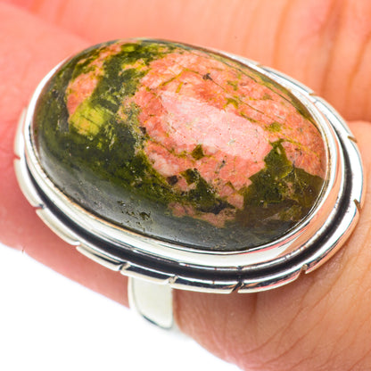 Unakite Rings handcrafted by Ana Silver Co - RING64888
