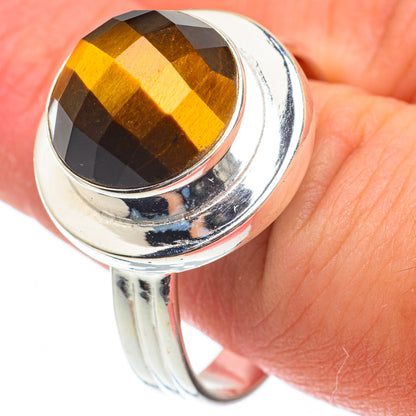 Tiger Eye Rings handcrafted by Ana Silver Co - RING64889