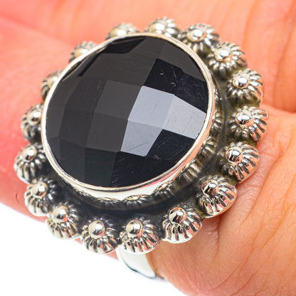 Black Onyx Rings handcrafted by Ana Silver Co - RING64901