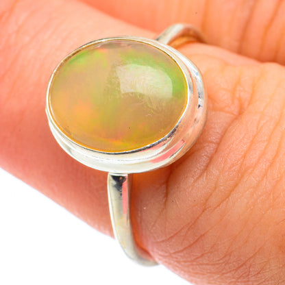 Ethiopian Opal Rings handcrafted by Ana Silver Co - RING64908
