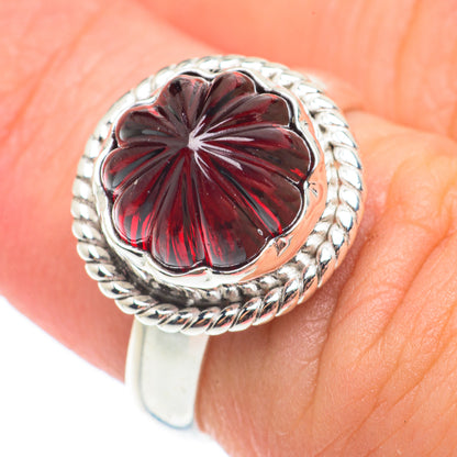 Garnet Rings handcrafted by Ana Silver Co - RING64922