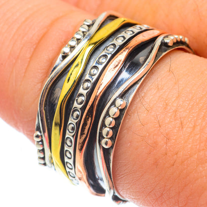 Meditation Spinner Rings handcrafted by Ana Silver Co - RING64925