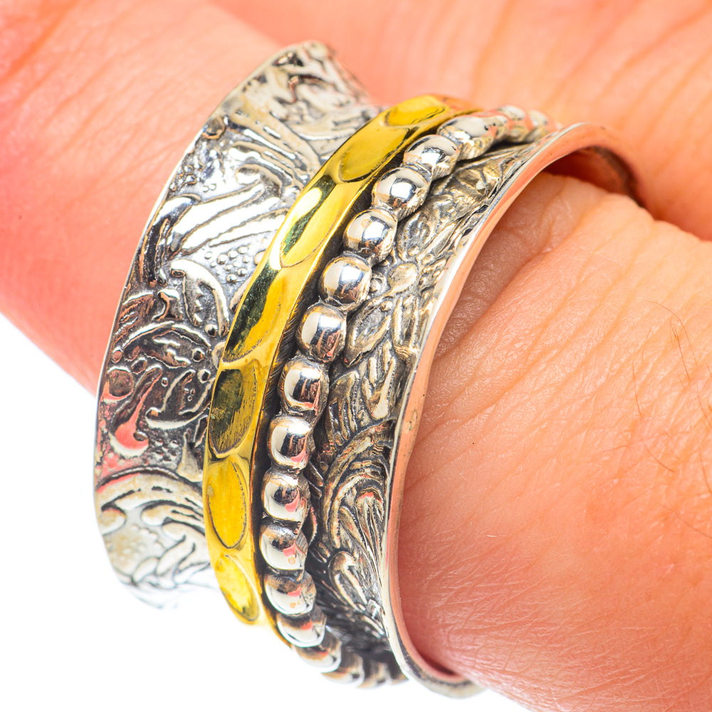 Meditation Spinner Rings handcrafted by Ana Silver Co - RING64926