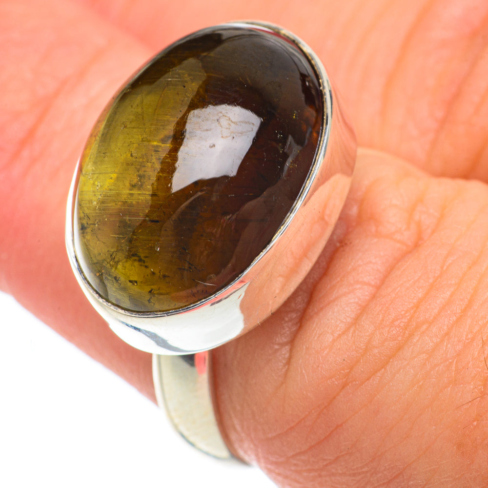 Olive Quartz Rings handcrafted by Ana Silver Co - RING64942