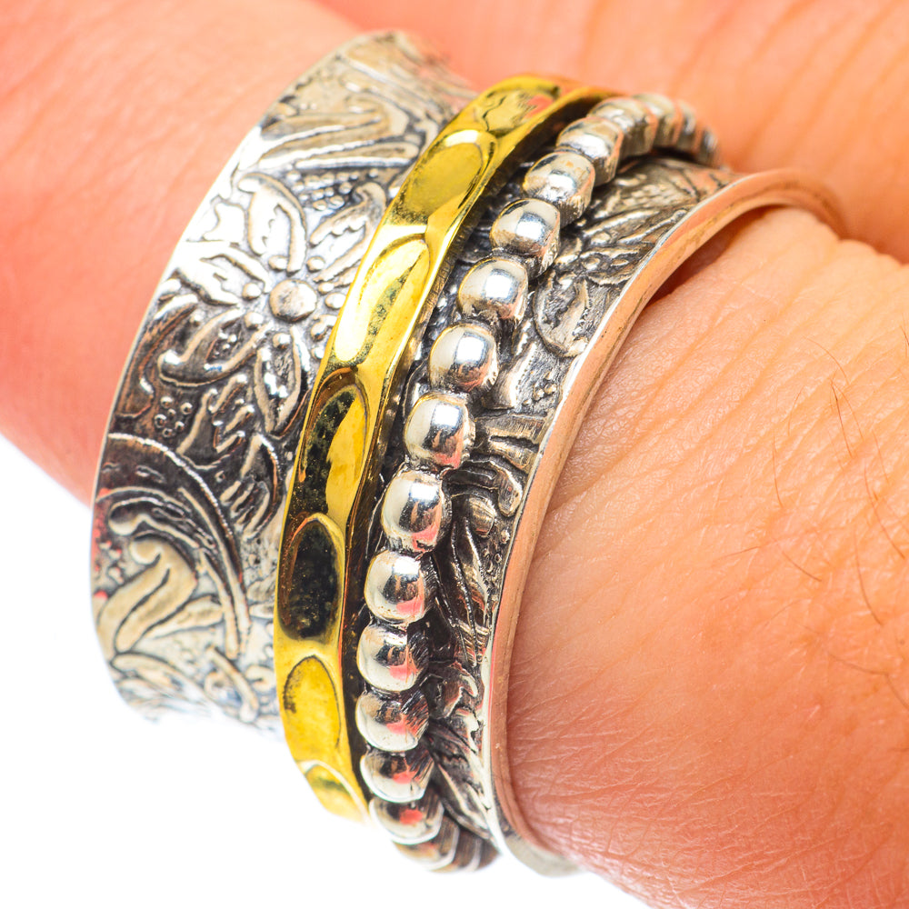 Meditation Spinner Rings handcrafted by Ana Silver Co - RING64949
