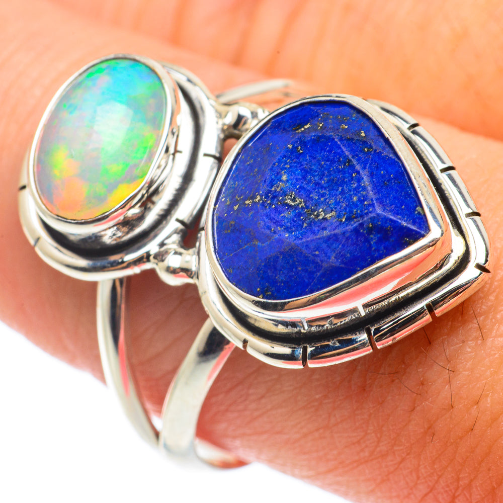 Lapis Lazuli Rings handcrafted by Ana Silver Co - RING64955