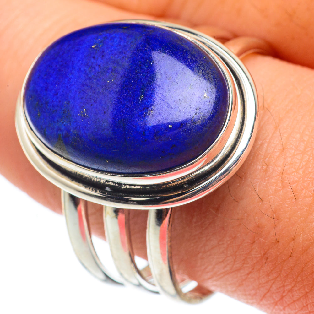 Lapis Lazuli Rings handcrafted by Ana Silver Co - RING64961