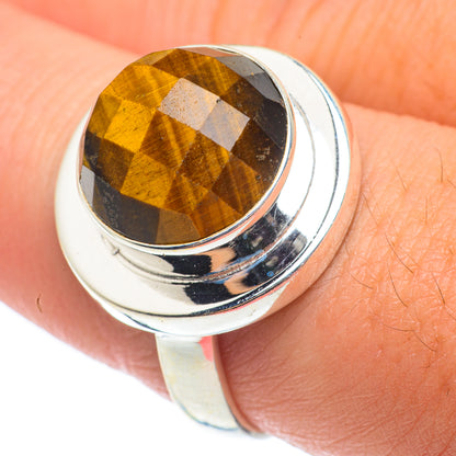 Tiger Eye Rings handcrafted by Ana Silver Co - RING64965