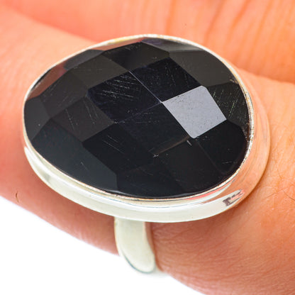 Black Onyx Rings handcrafted by Ana Silver Co - RING64973