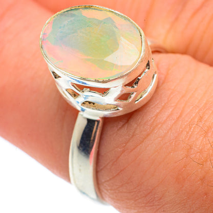 Ethiopian Opal Rings handcrafted by Ana Silver Co - RING64979