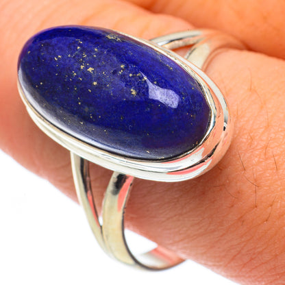 Lapis Lazuli Rings handcrafted by Ana Silver Co - RING64981