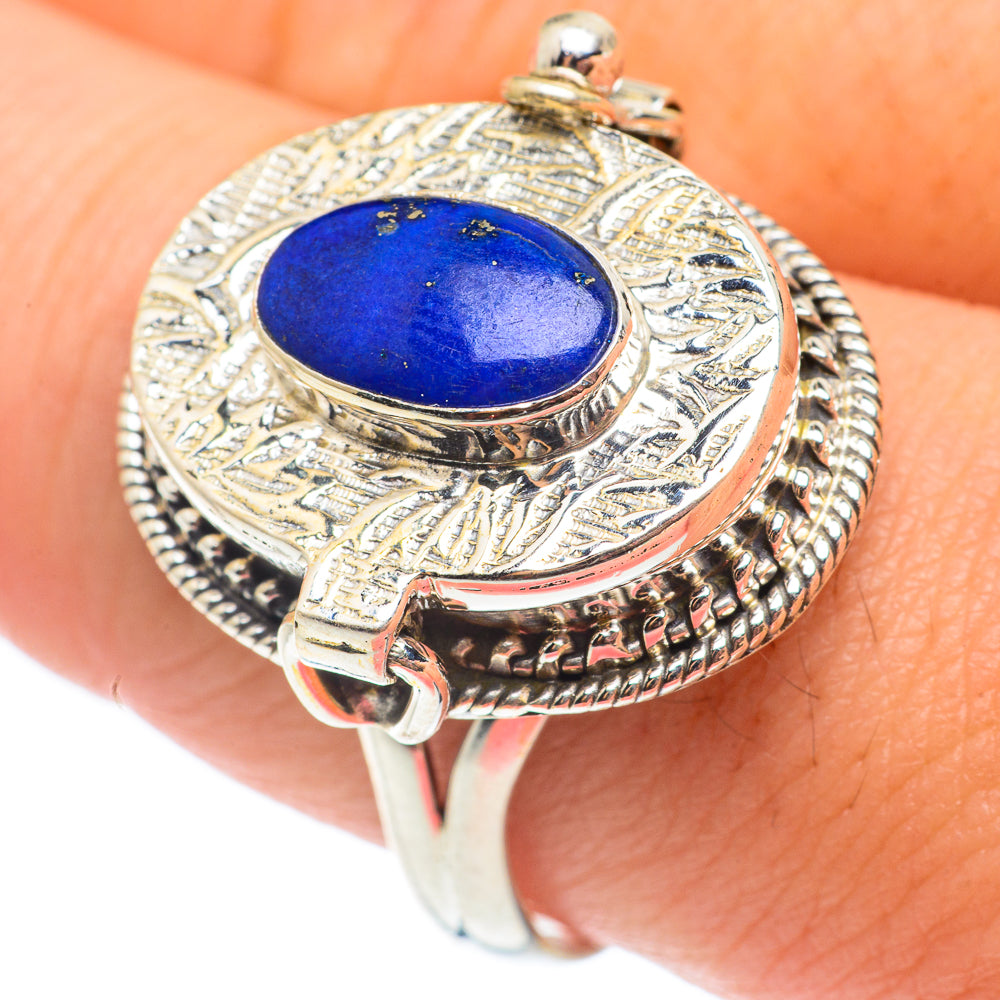 Lapis Lazuli Rings handcrafted by Ana Silver Co - RING64982