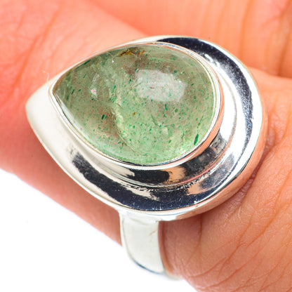 Prehnite Rings handcrafted by Ana Silver Co - RING64983