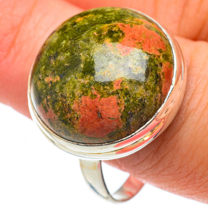 Unakite Rings handcrafted by Ana Silver Co - RING64984