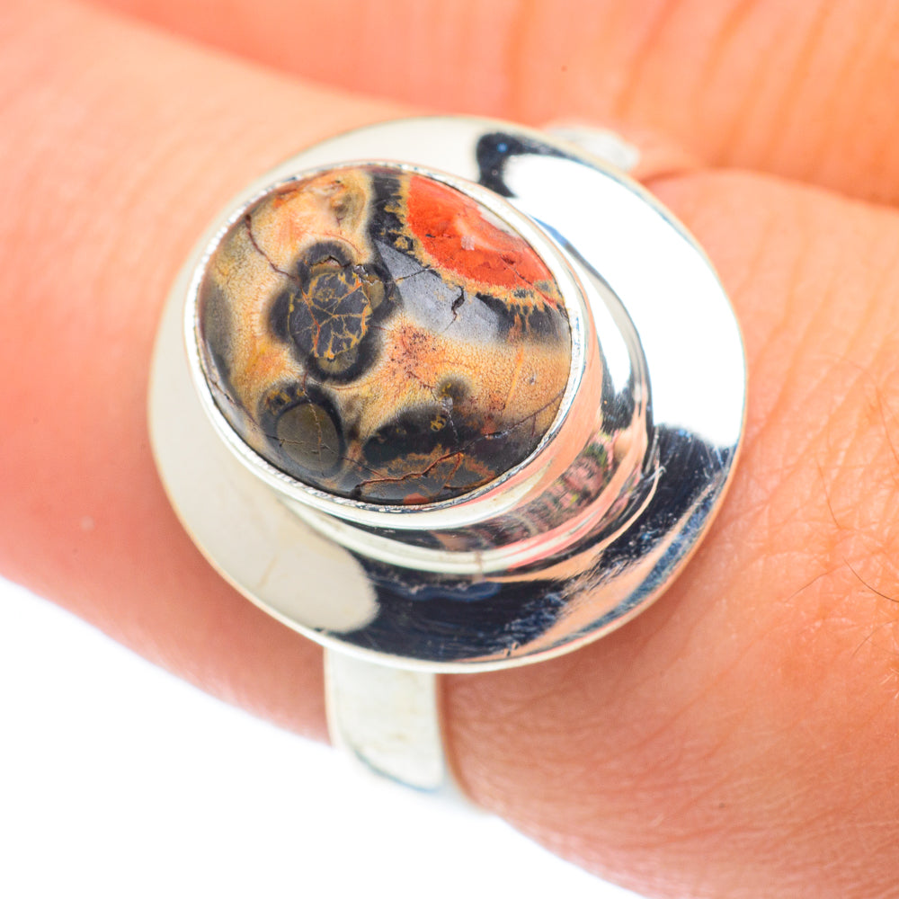 Poppy Jasper Rings handcrafted by Ana Silver Co - RING64985