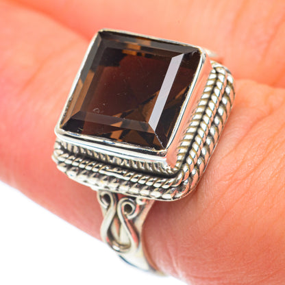 Smoky Quartz Rings handcrafted by Ana Silver Co - RING64986