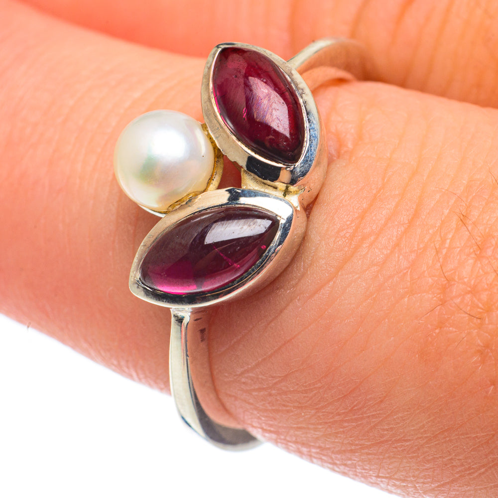 Garnet Rings handcrafted by Ana Silver Co - RING64991
