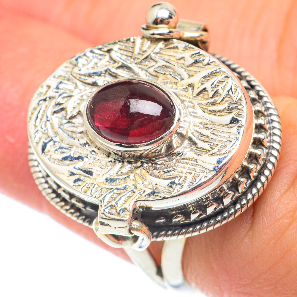 Garnet Rings handcrafted by Ana Silver Co - RING64992