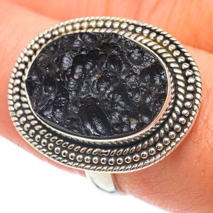 Tektite Rings handcrafted by Ana Silver Co - RING64996