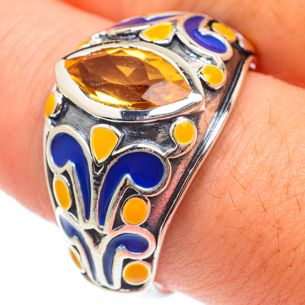 Citrine Rings handcrafted by Ana Silver Co - RING64997