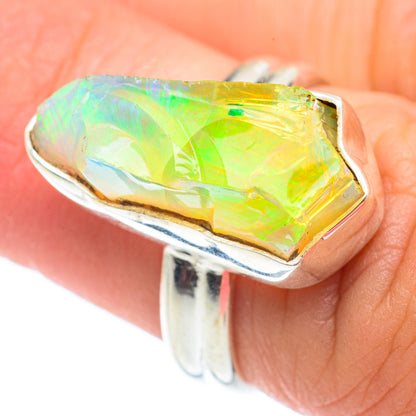 Ethiopian Opal Rings handcrafted by Ana Silver Co - RING65000