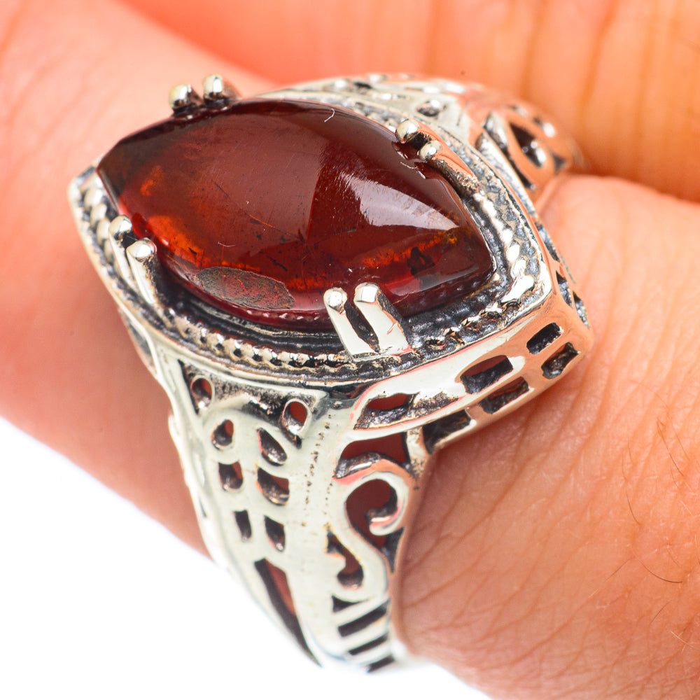 Carnelian Rings handcrafted by Ana Silver Co - RING65011