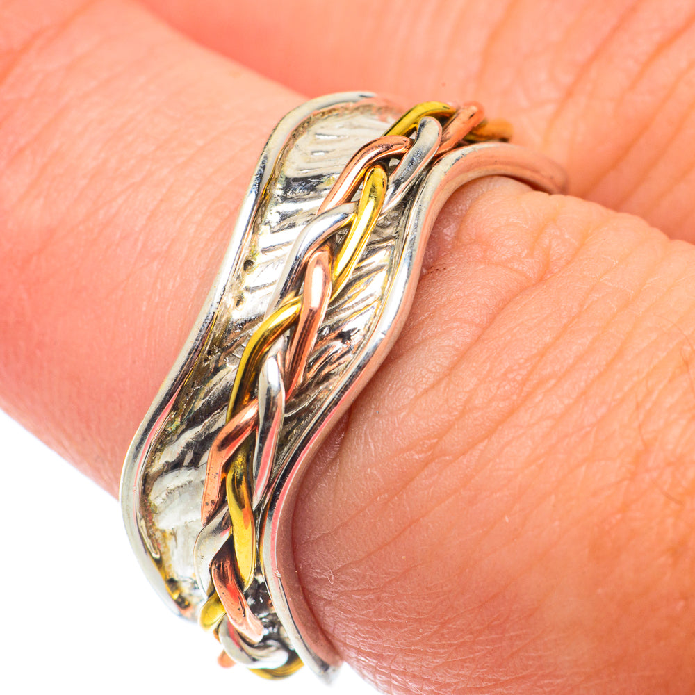 Meditation Spinner Rings handcrafted by Ana Silver Co - RING65014