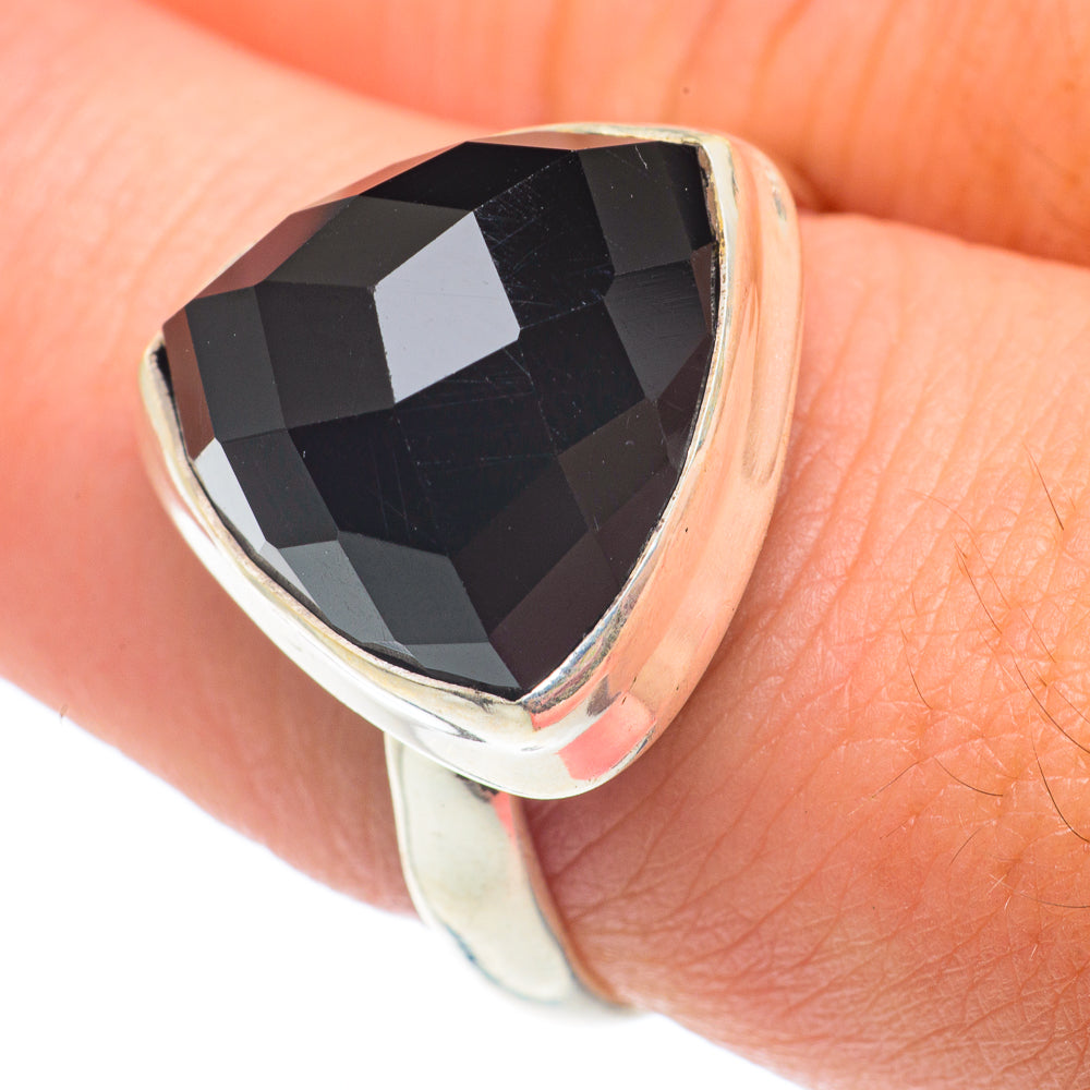 Black Onyx Rings handcrafted by Ana Silver Co - RING65016