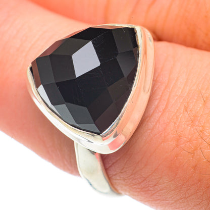 Black Onyx Rings handcrafted by Ana Silver Co - RING65016