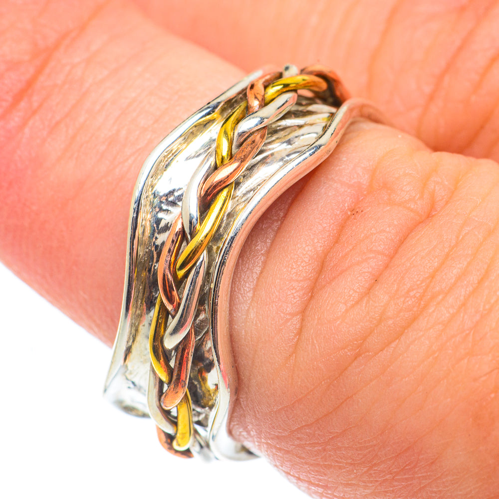 Meditation Spinner Rings handcrafted by Ana Silver Co - RING65033