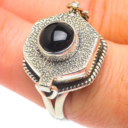 Black Onyx Rings handcrafted by Ana Silver Co - RING65036